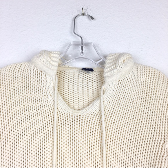 GAP 100% Cotton Pullover Hoodie Knit Sweater - Picture 2 of 4